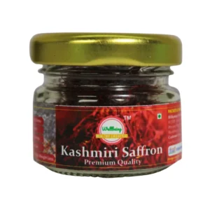 Kashmir Saffron | Kashmiri Kesar | Keshar | Whole Threads | Gift Box | Vacuum Packed Glass Bottle 1 gram
