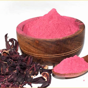 Organic Dried Hibiscus Flower Powder